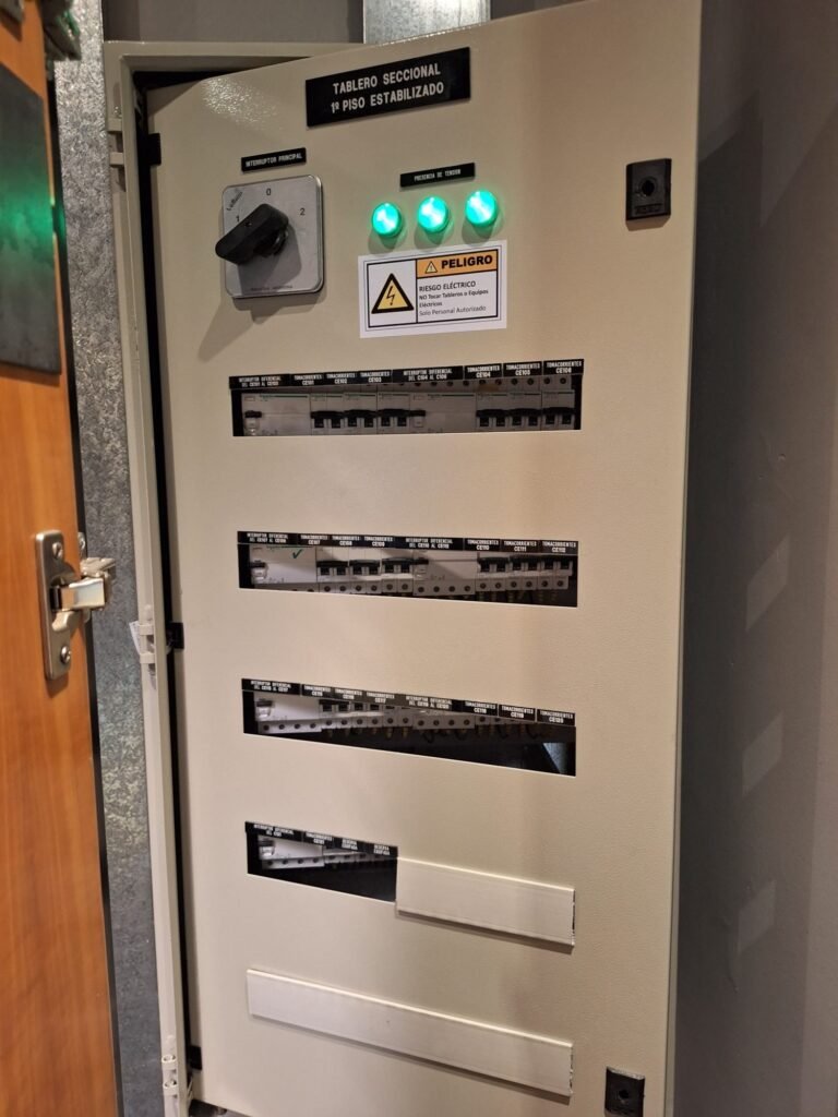 Tablero eléctrico seccional